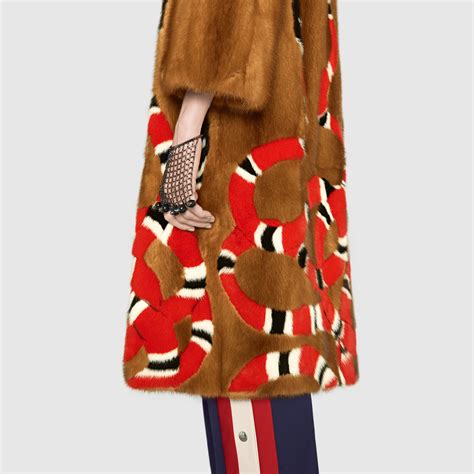 wool coat gucci|Gucci fur coats female.